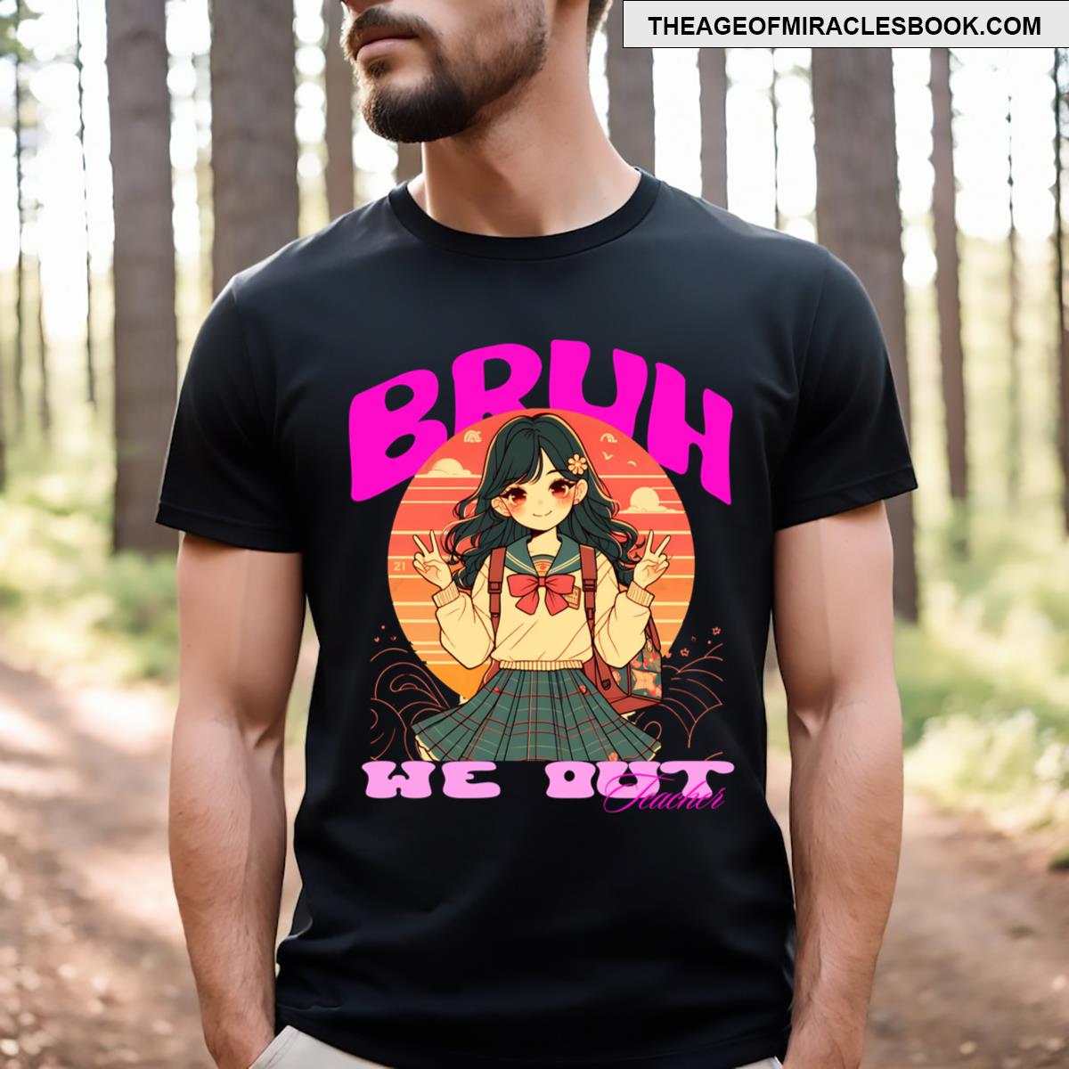 Bruh We Out Teachers Essential T-shirt