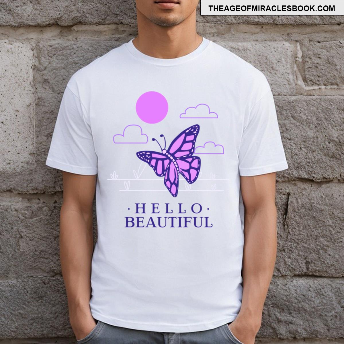 Hello Beautiful Butterfly T-shirt