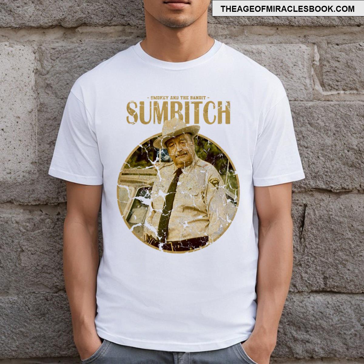 Stone Texture Sumbitch T-shirt