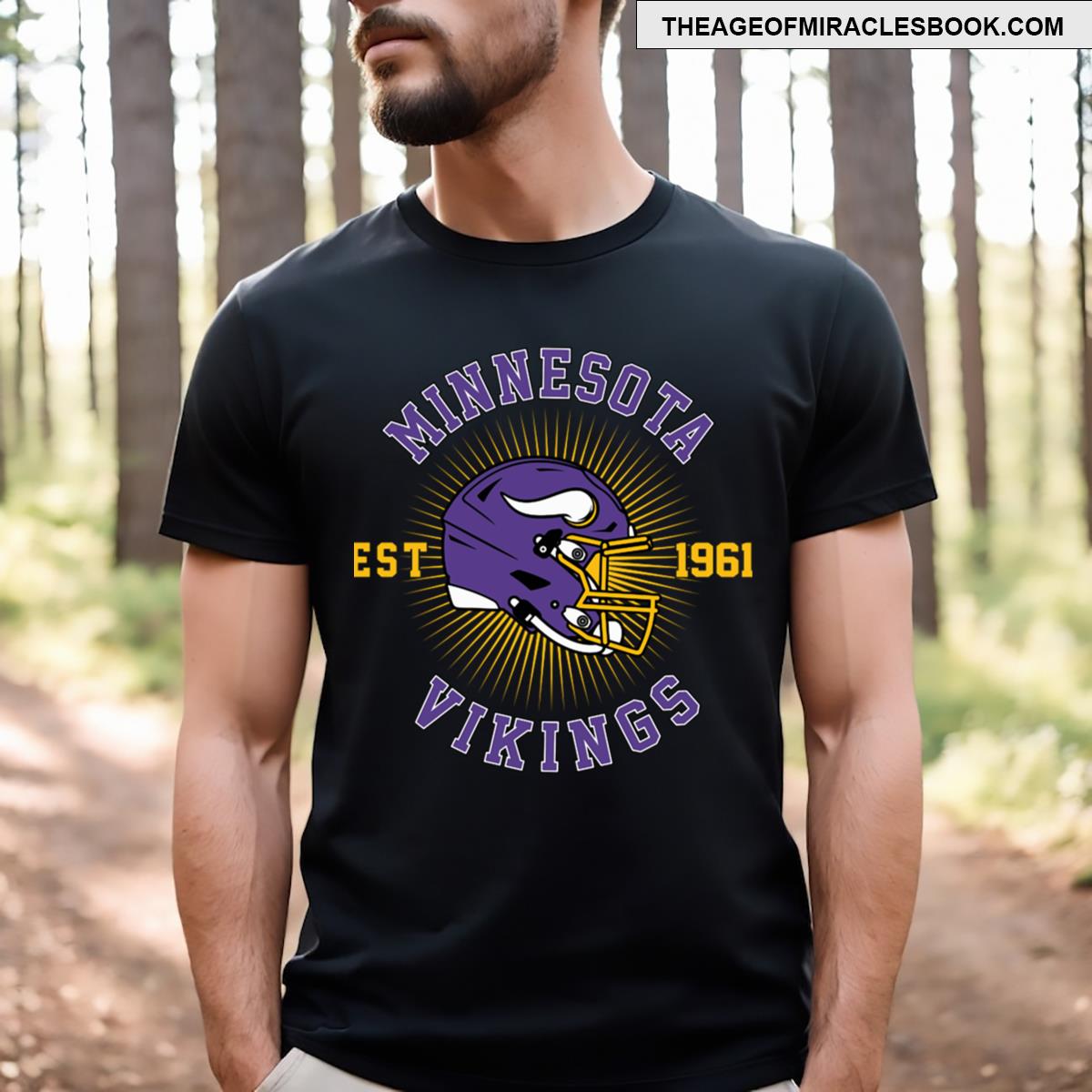Art Minnesota Vikings T-shirt