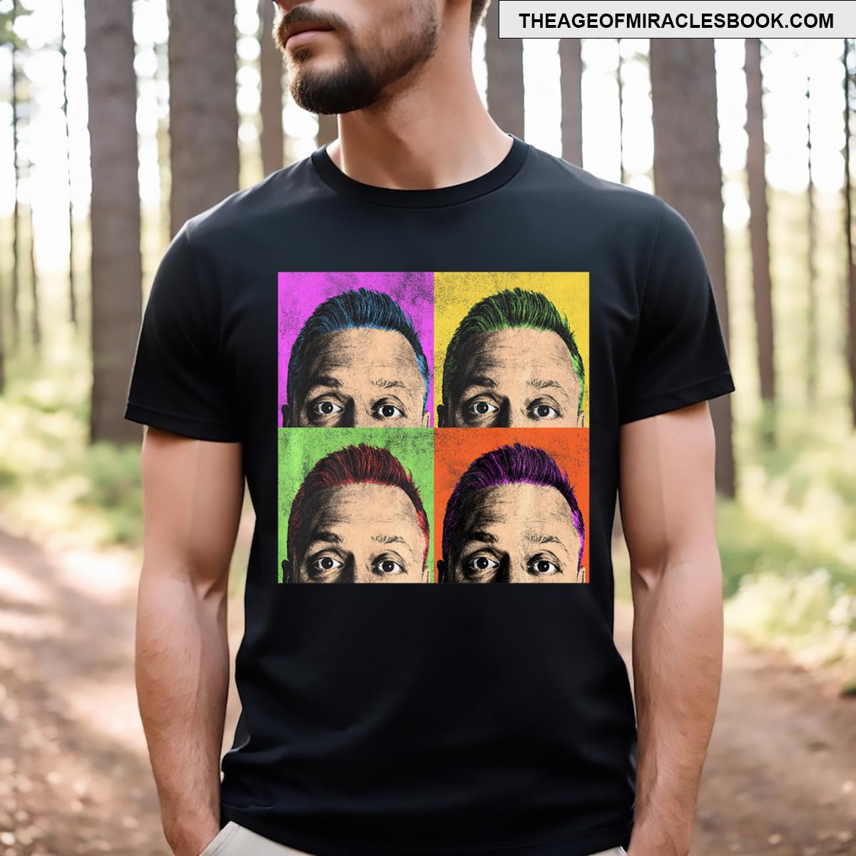 Nate Bargatze Warhol T-shirt