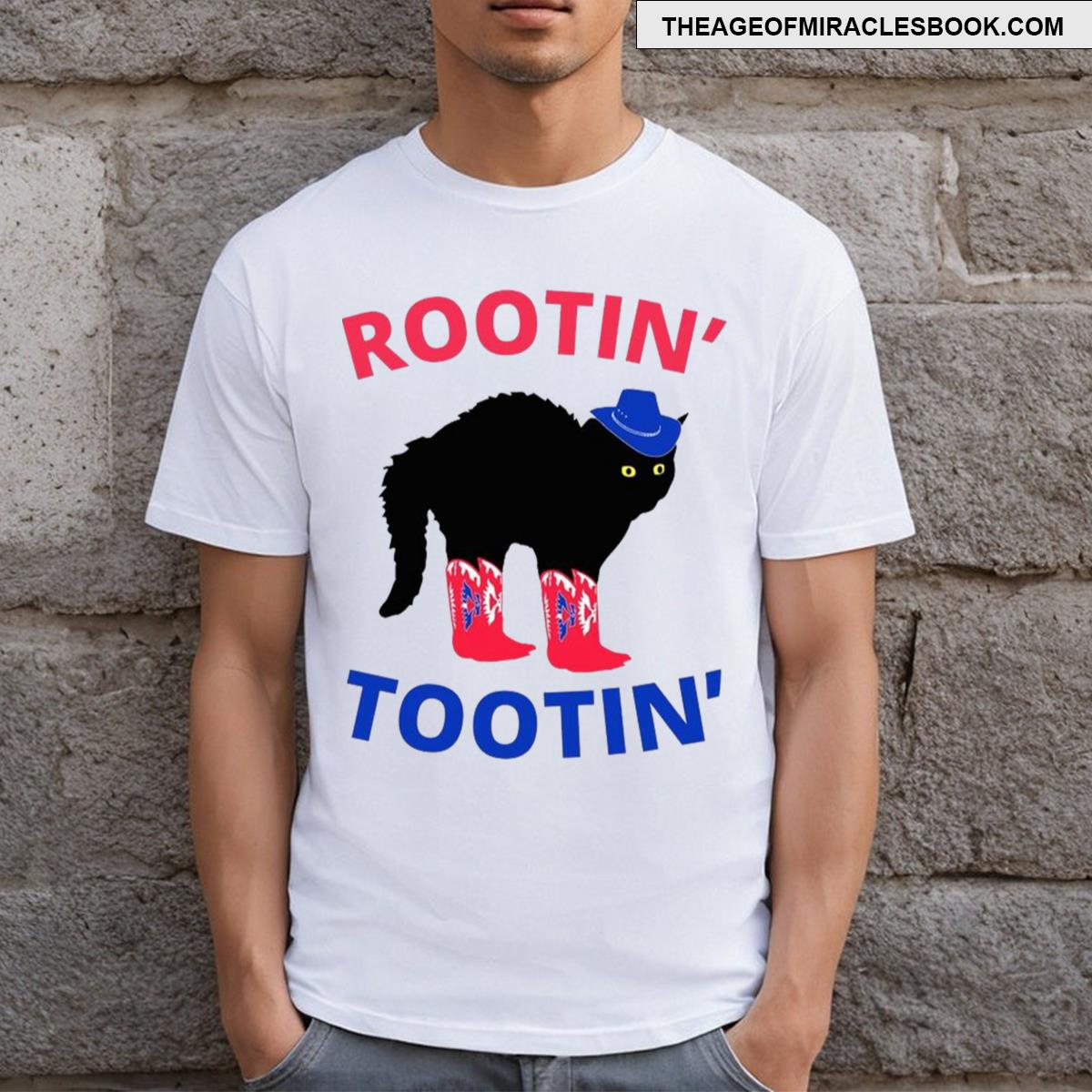 Rootin Tootin Cat T-shirt