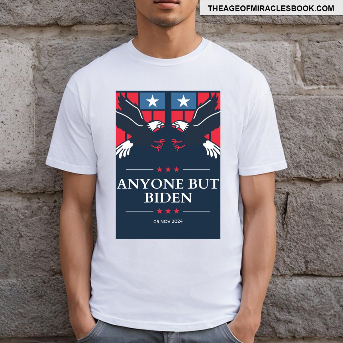 Anyone But Biden Eagles T-shirt