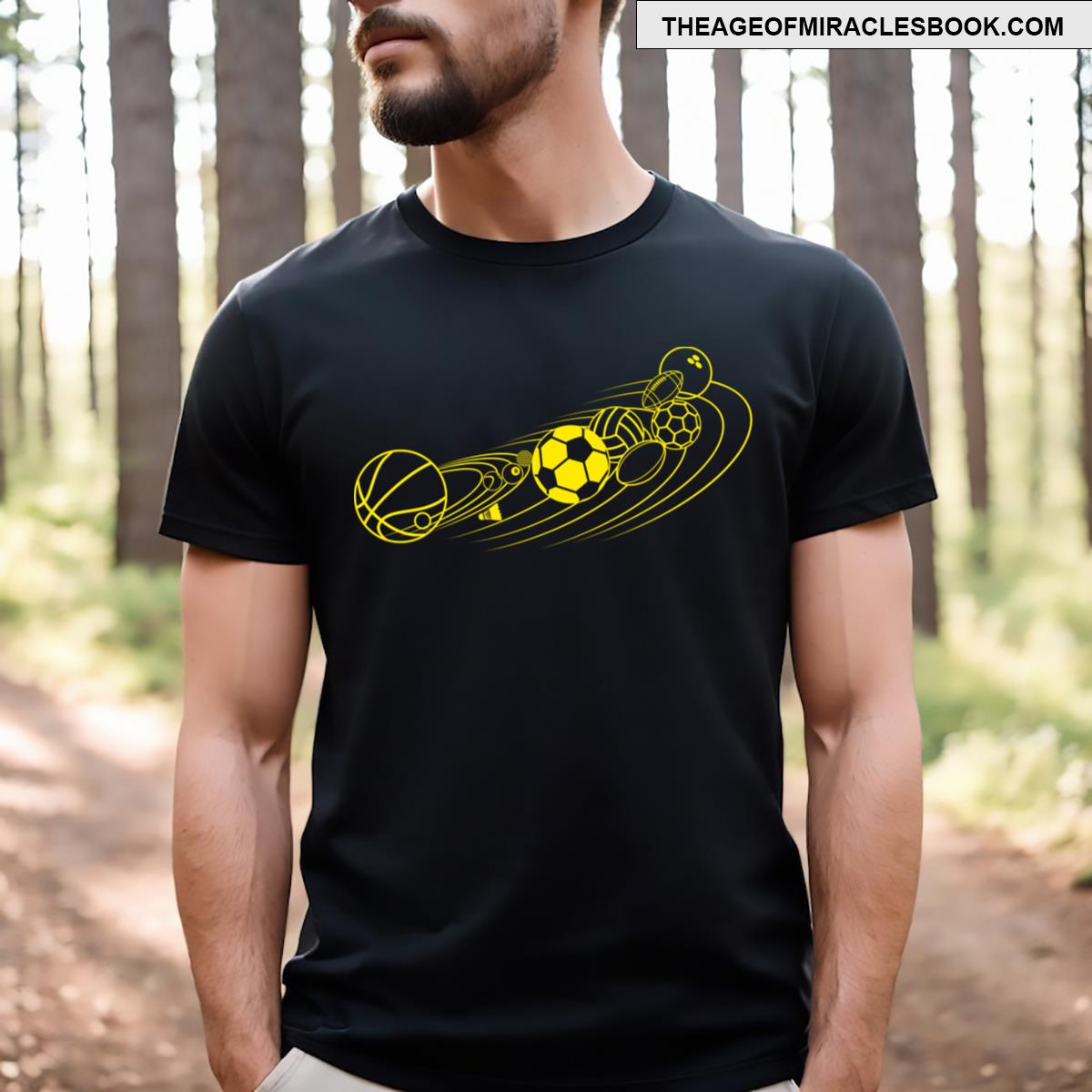 Ball System Outlines T-shirt