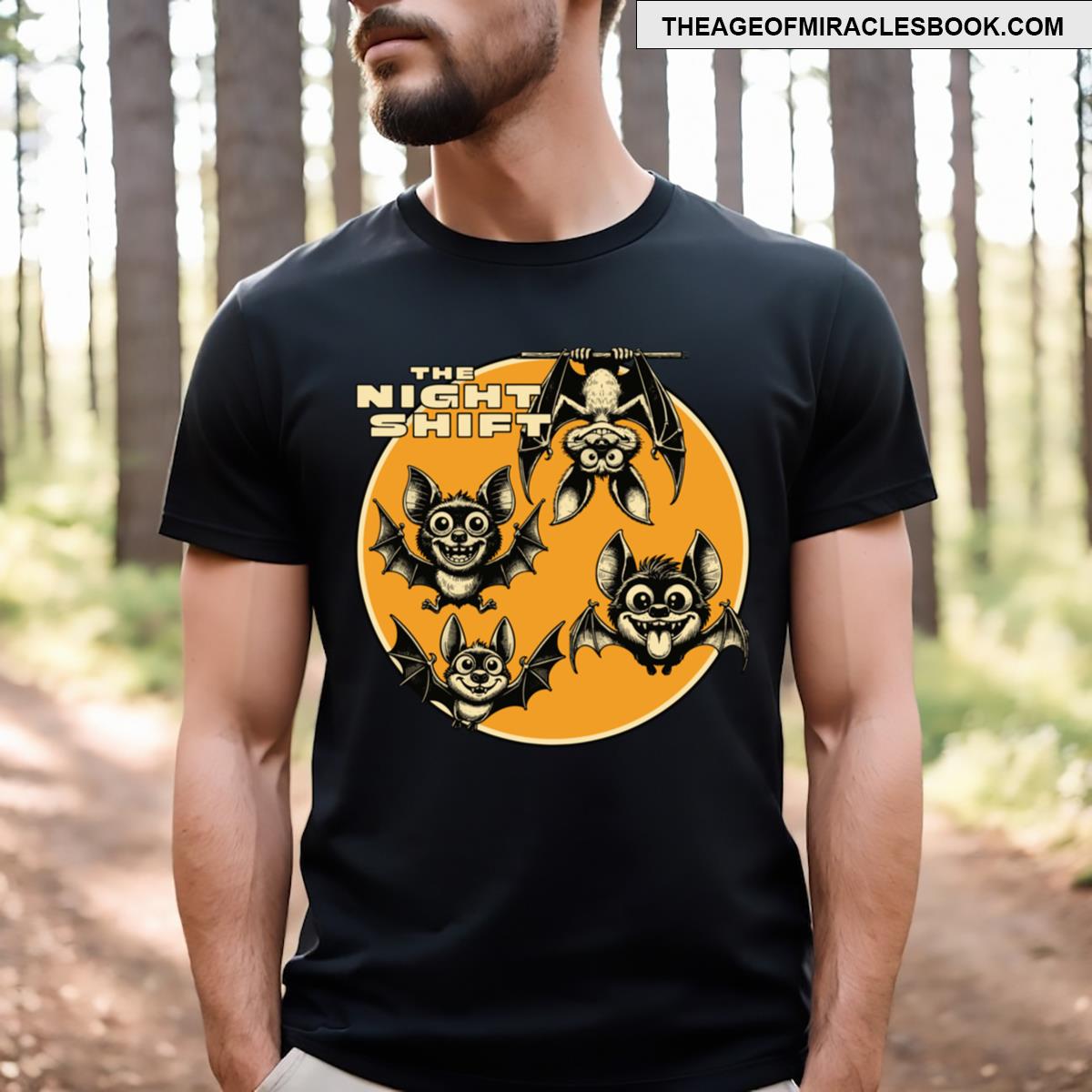 Batty Night Shift T-shirt