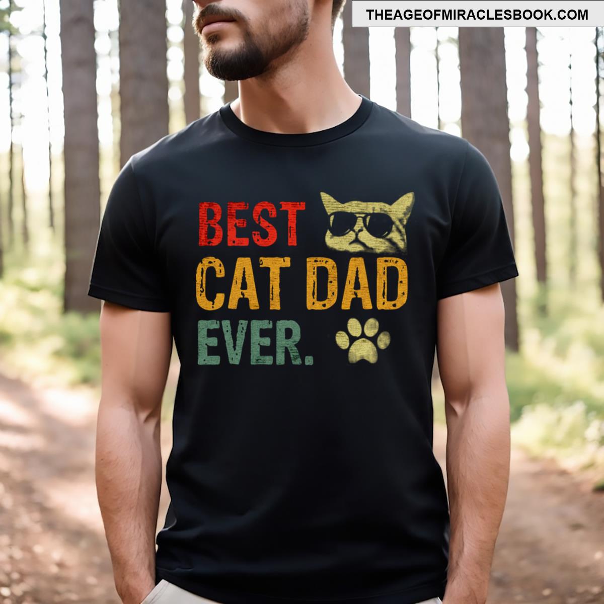 Best Cat Dad Ever T-shirt