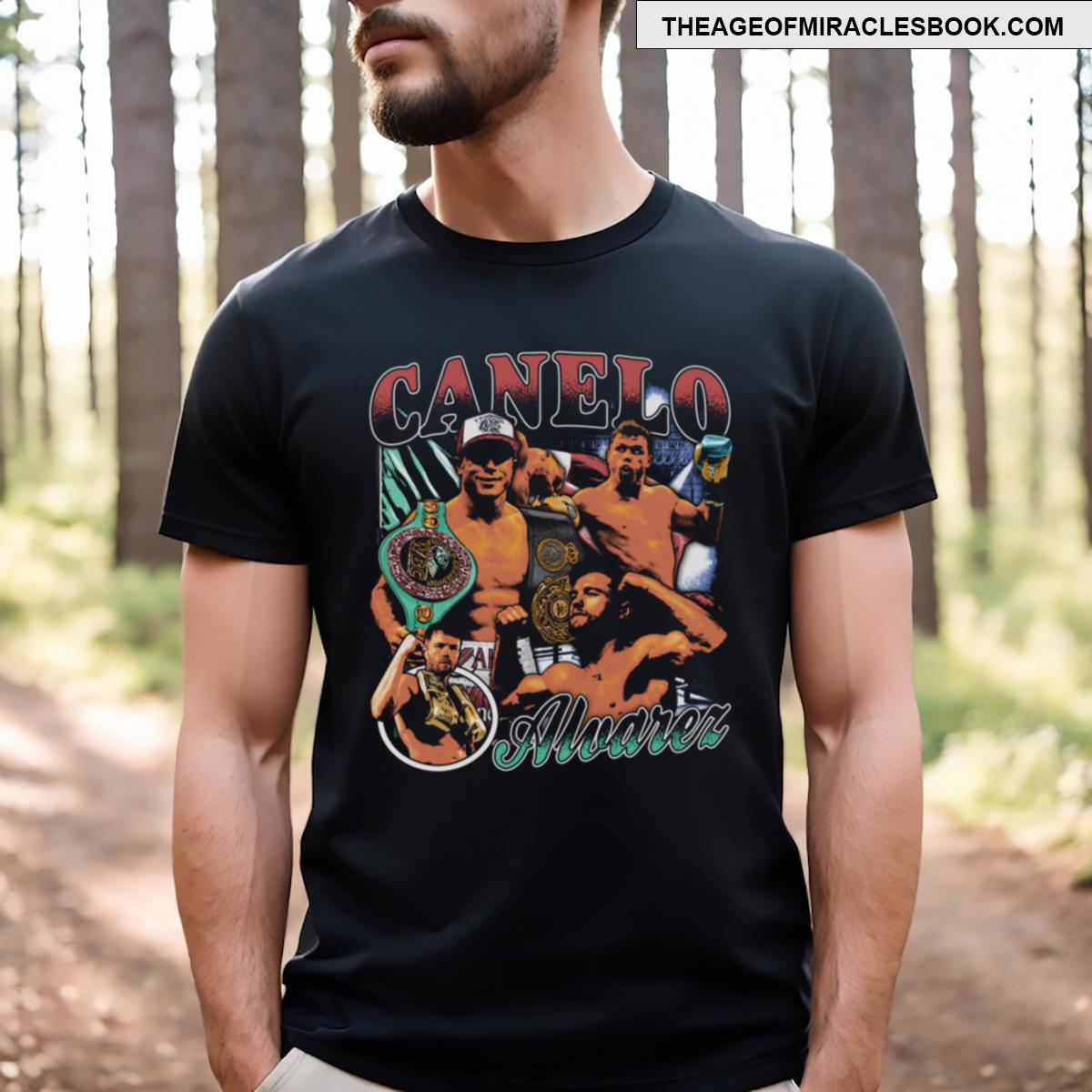 Canelo Alvarez Vintage Bootleg T-shirt