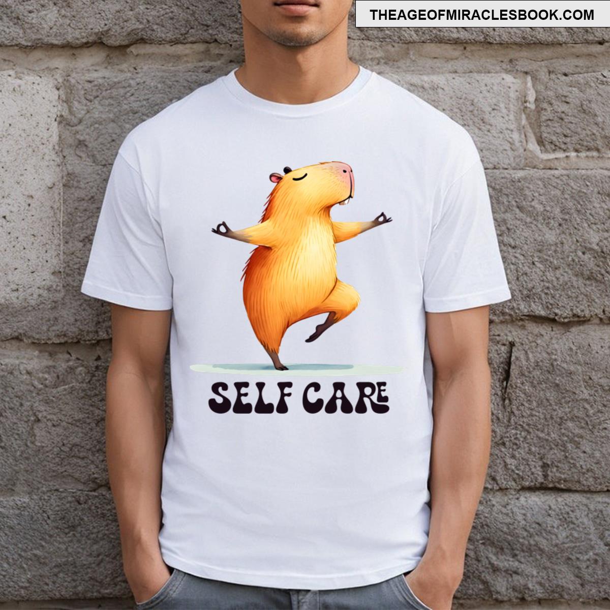 Capybara Self Care T-shirt