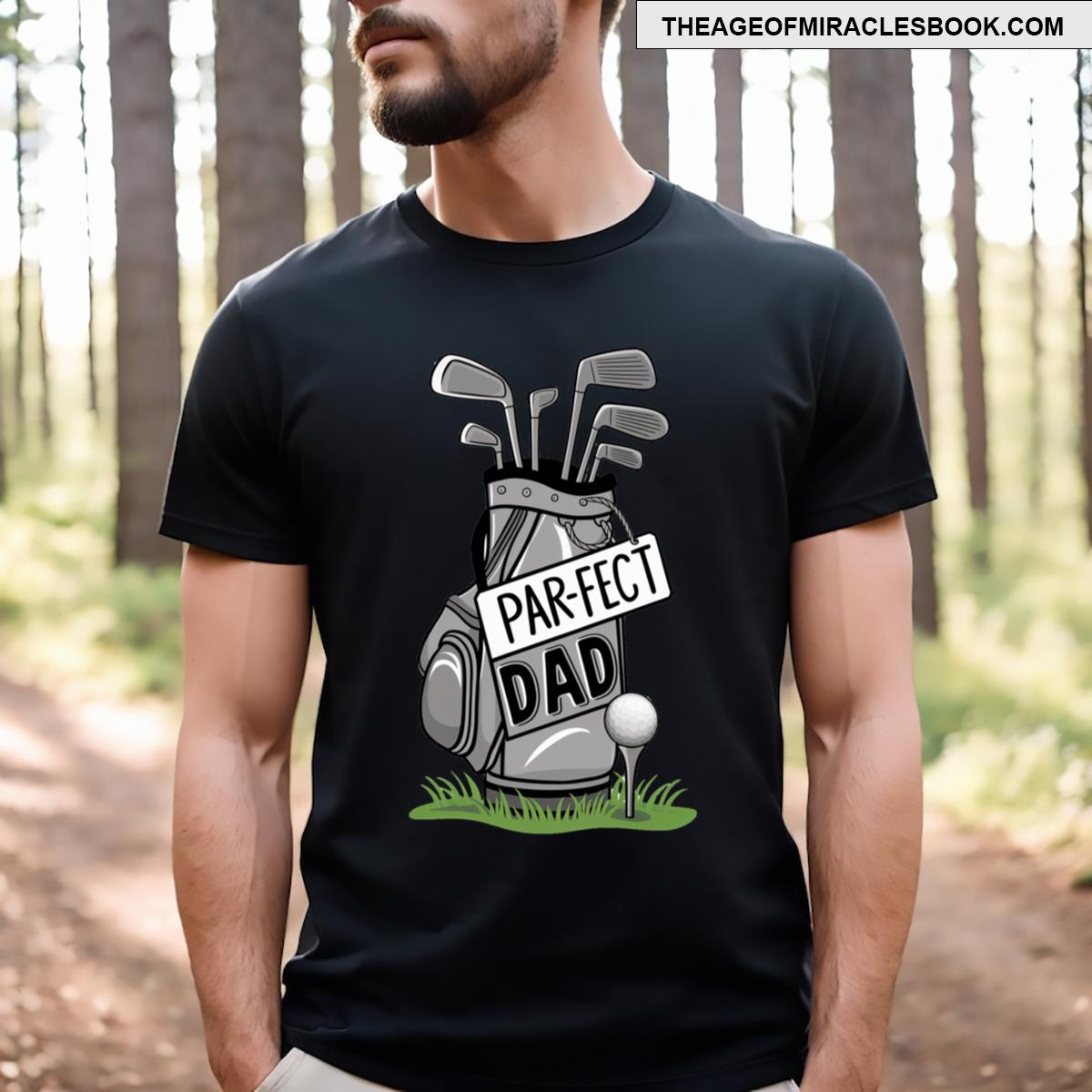 Funny Golfer Dad Gift T-shirt