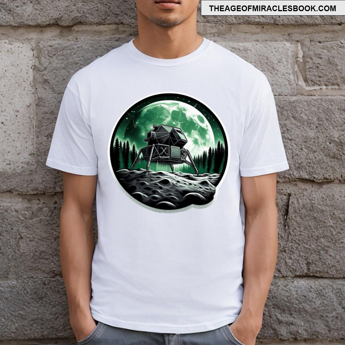 Landing Module In The Forest T-shirt