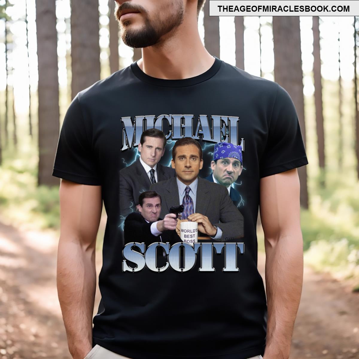 Michael Scott Bootleg 90’s Vintage Essential T-shirt
