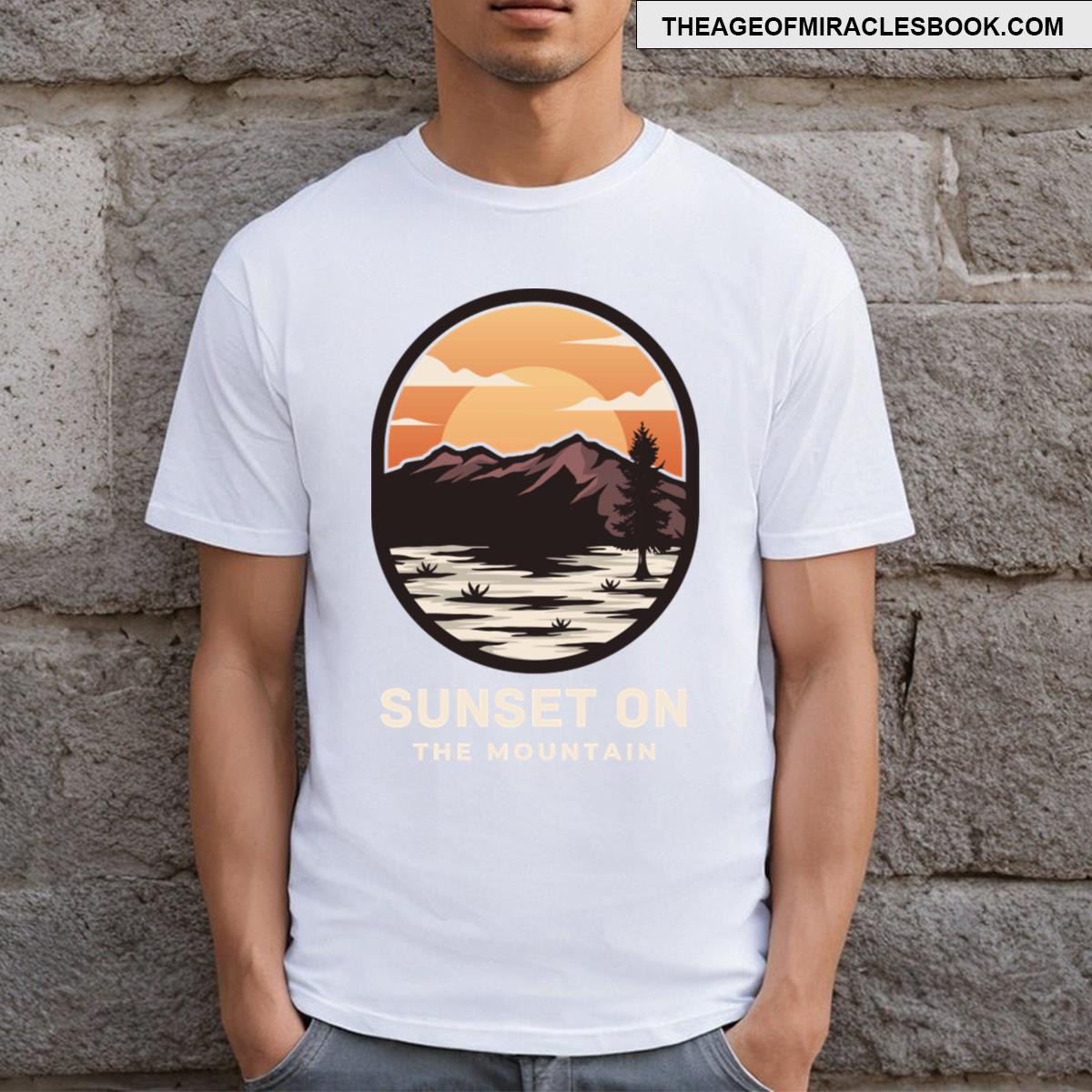 Sunset On The Mountain T-shirt