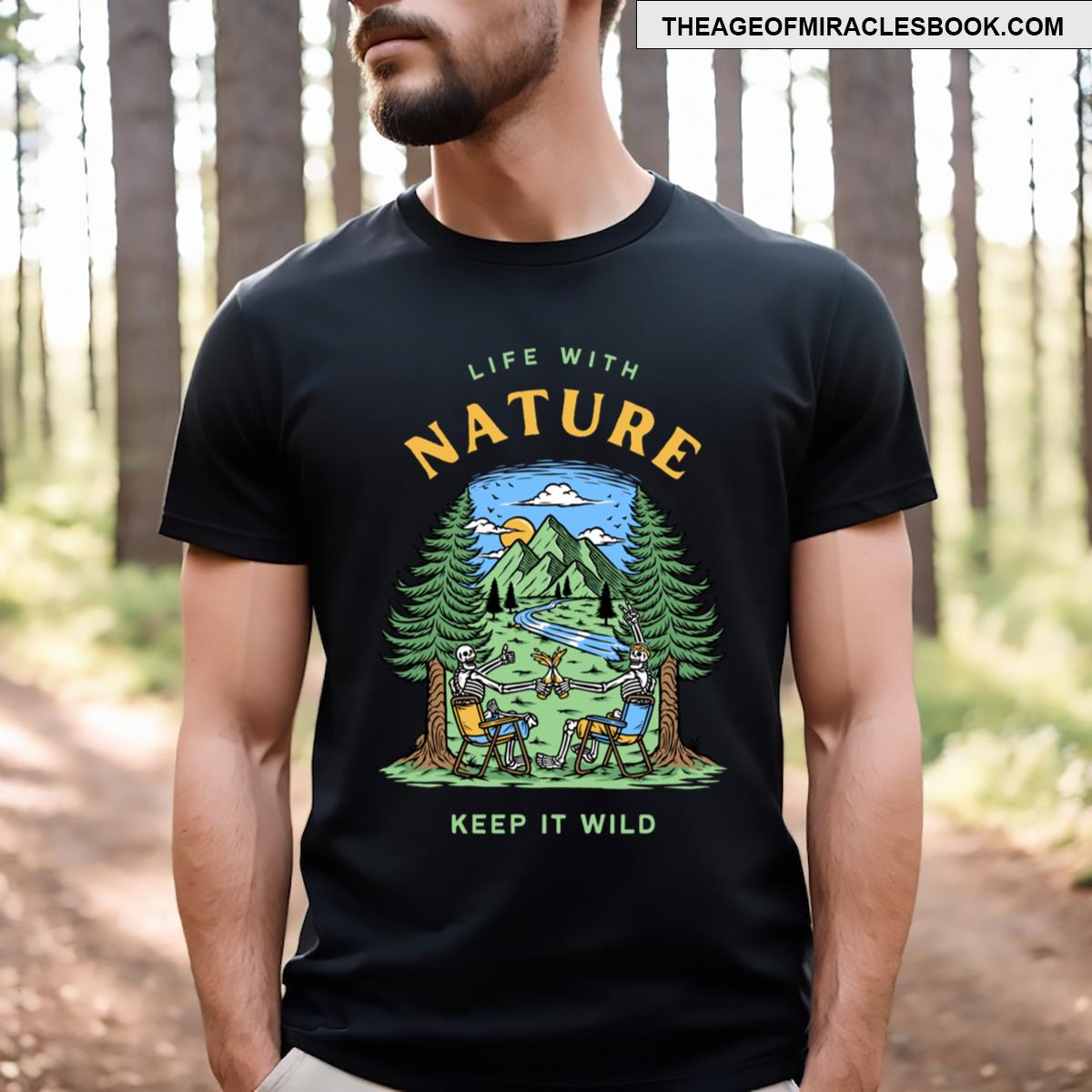 Chilled Bones Wild Retreat T-shirt
