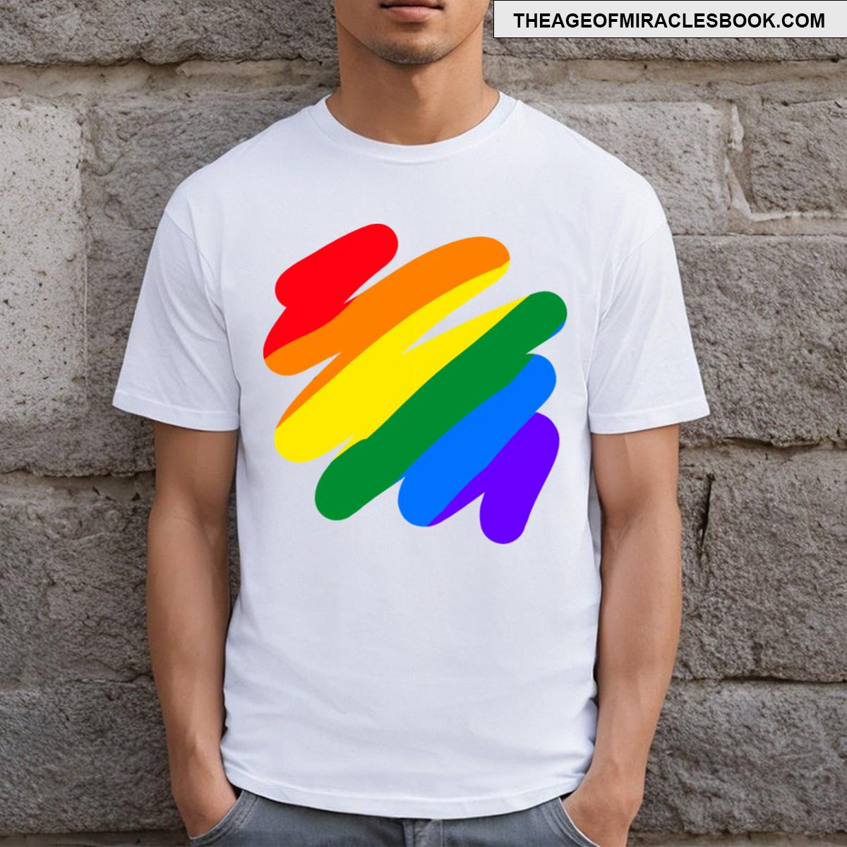 Pride Flag Swatch T-shirt