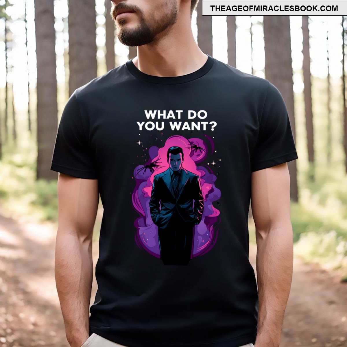 What Do You Want Shadows Sci Fi T-shirt