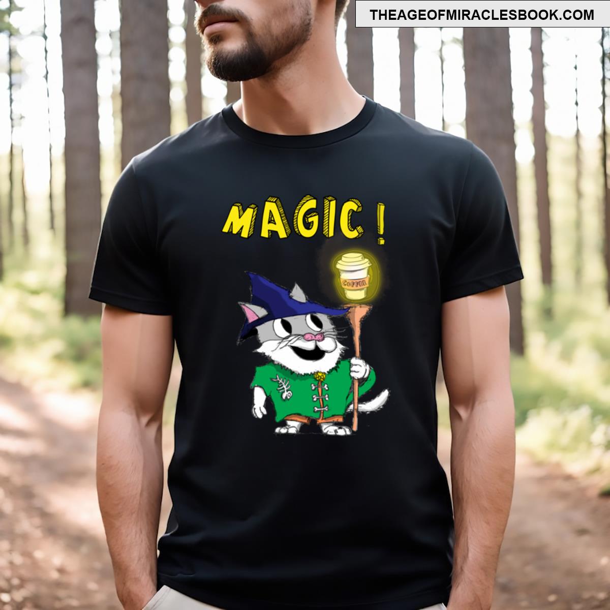 Wizzard Cat T-shirt