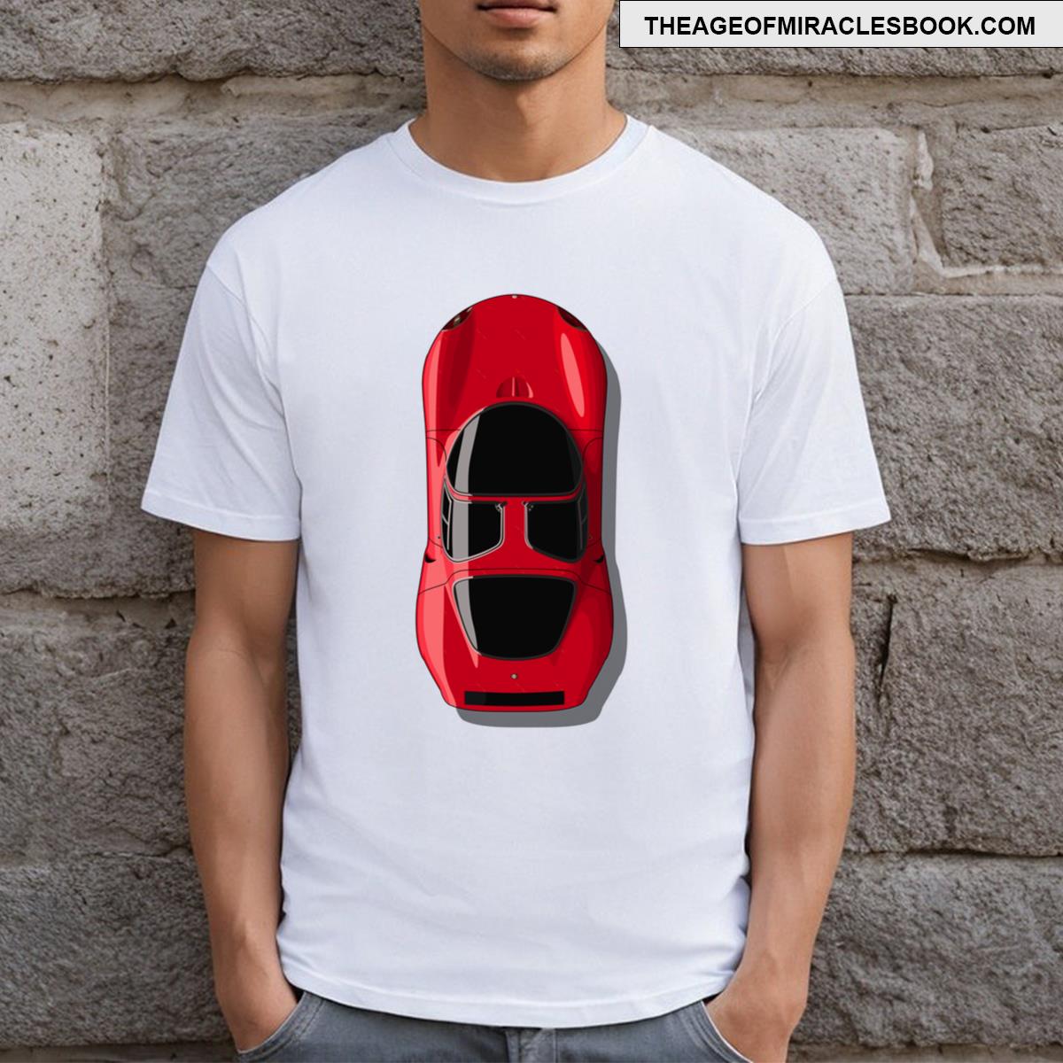 33 Stradale Vector Drawing T-shirt
