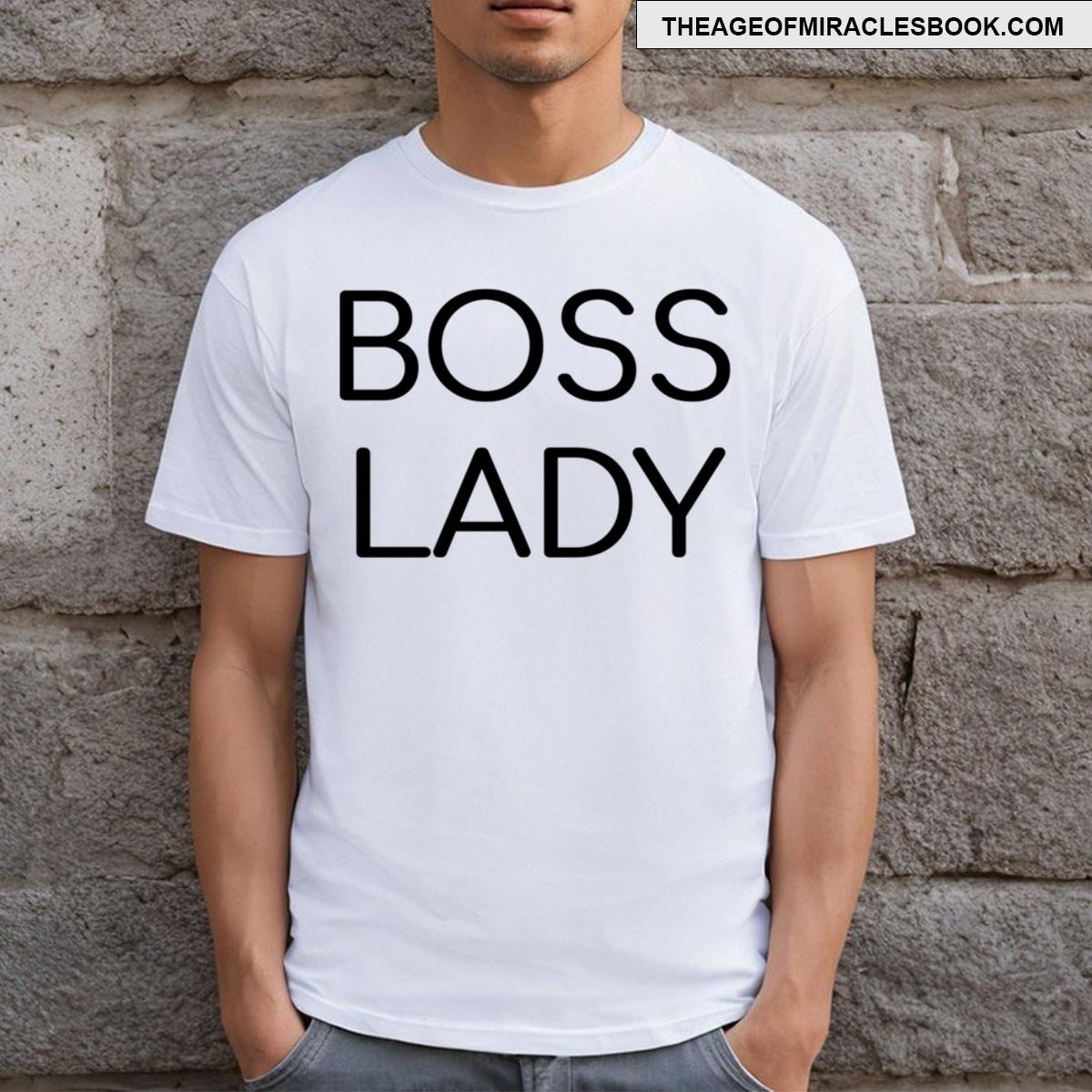 Boss Lady Words T-shirt