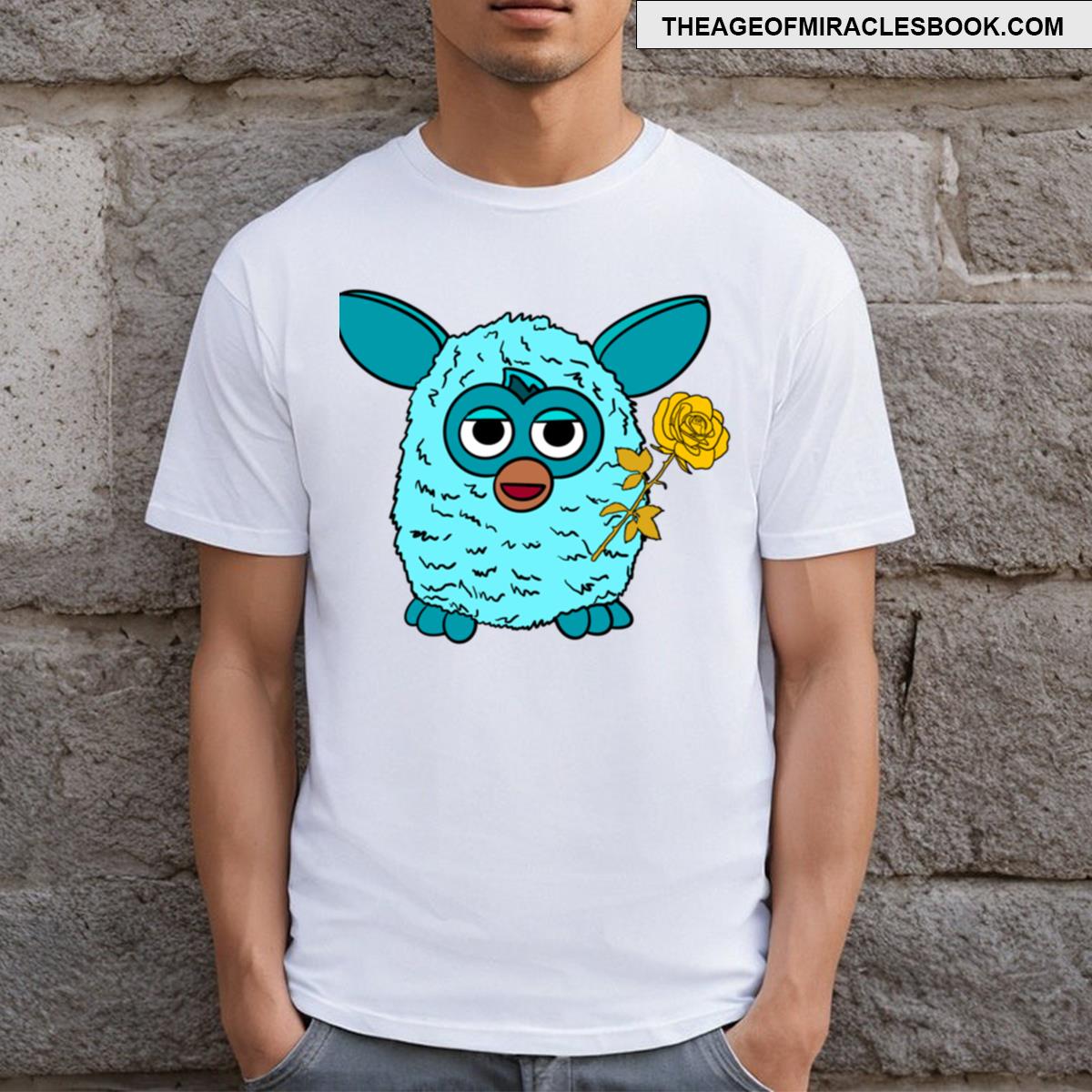 Light Blue Aphrodite Furby T-shirt