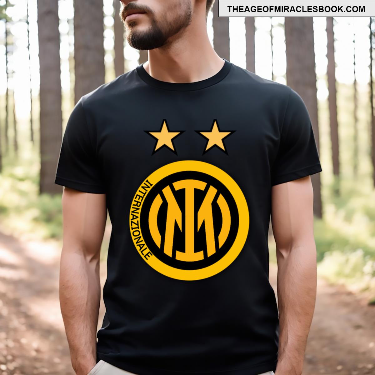 Logo Inter 2 Stelle T-shirt