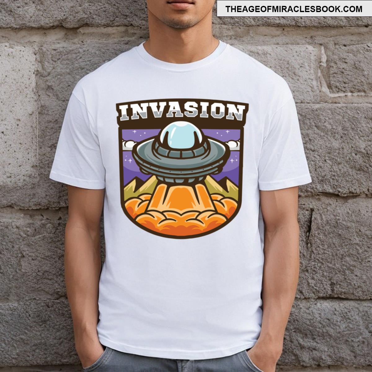 Logo Ufo Invasion T-shirt