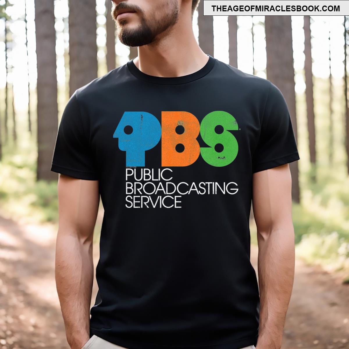 Pbs Vintage Logo Distressed Essential T-shirt