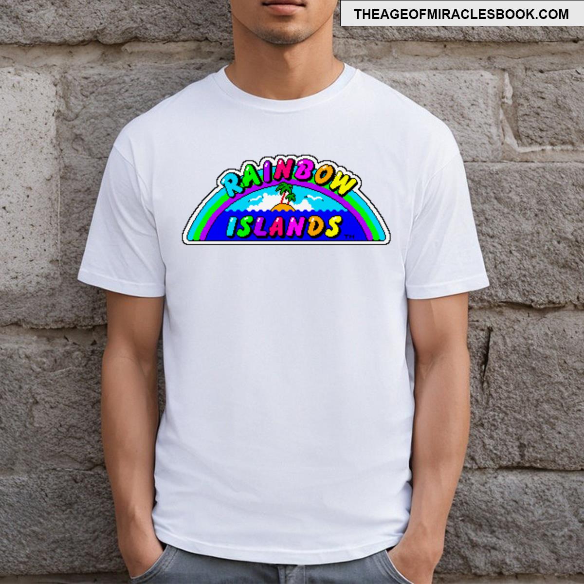 Rainbow Islands 16bit Logo T-shirt