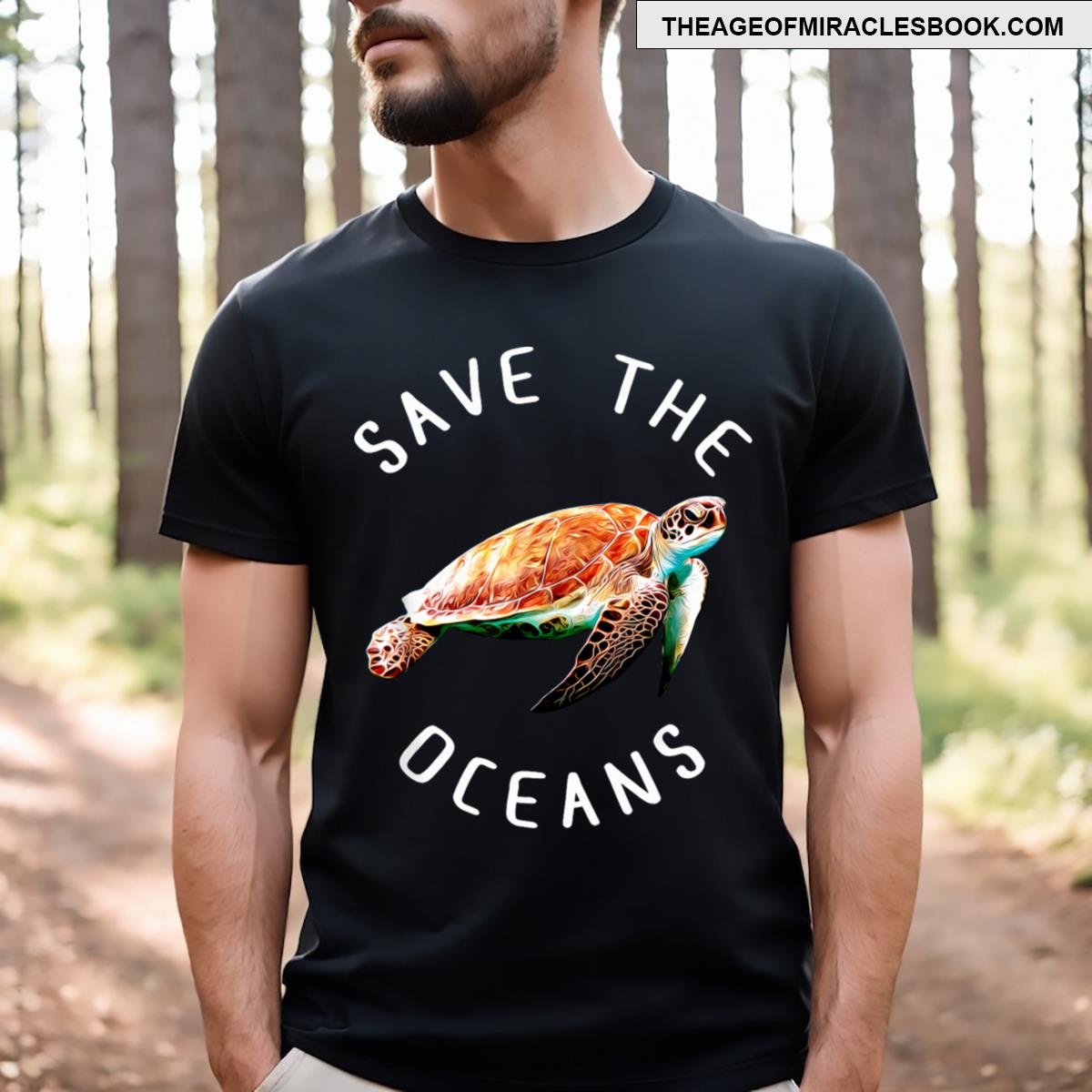 Save The Oceans Environmental T-shirt