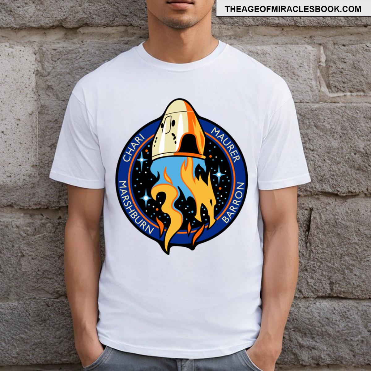 Spacex Crew 3 Official Logo T-shirt