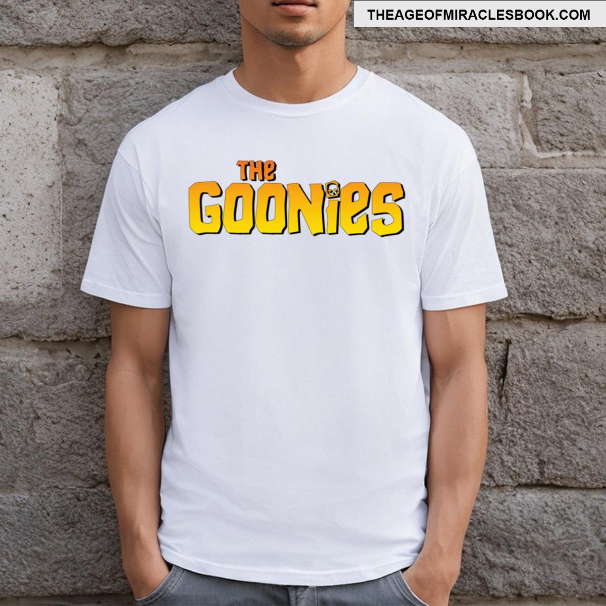 The Goonies Logo Print T-shirt