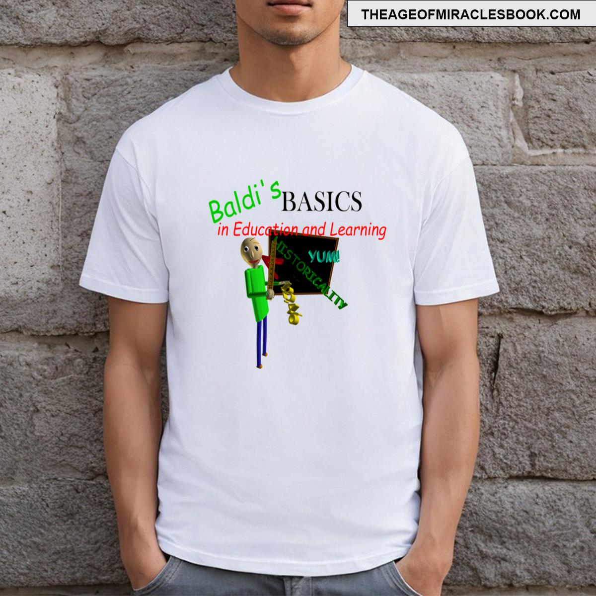Vintage Baldi’s Basics Logo T-shirt