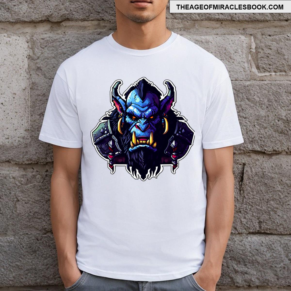 Blue Orc Chieftain T-shirt