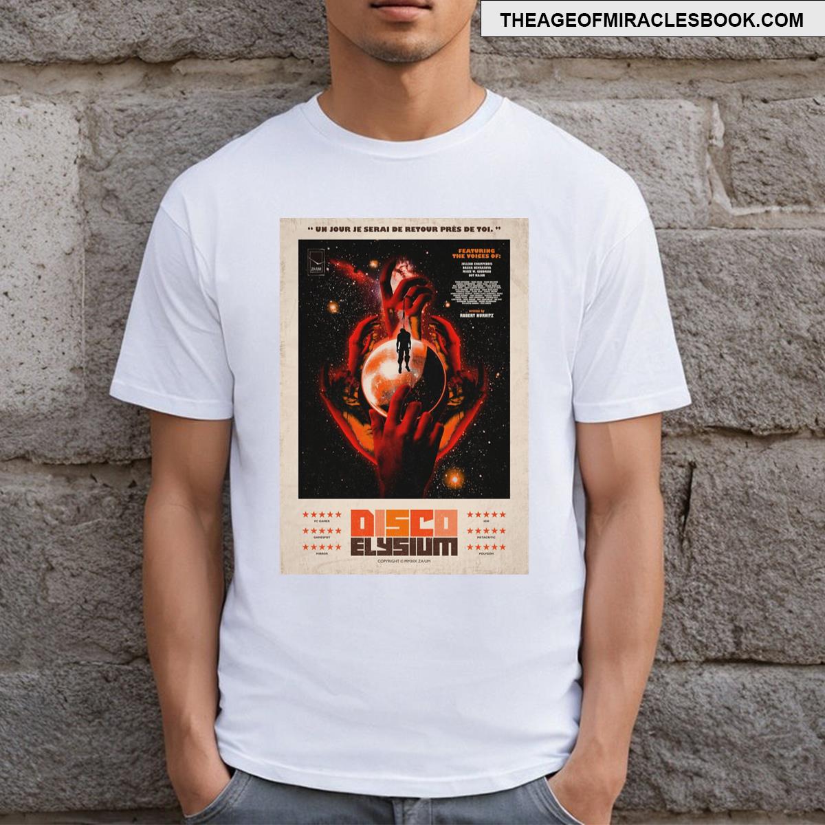 Disco Elysium One Sheet T-shirt