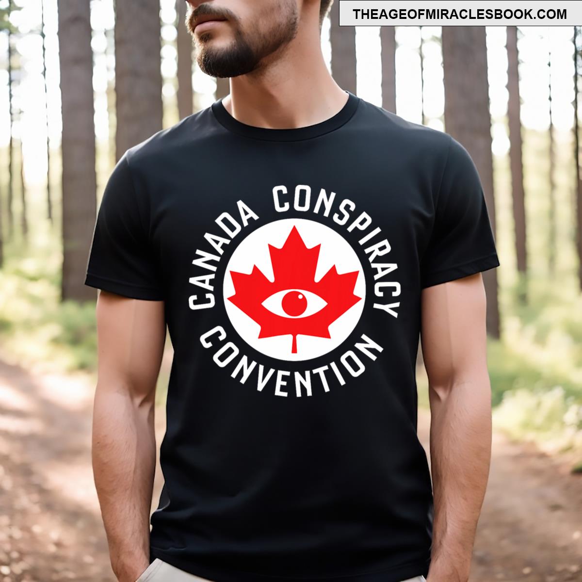 Funny Canada Conspiracy Convention Can Con Con T-shirt