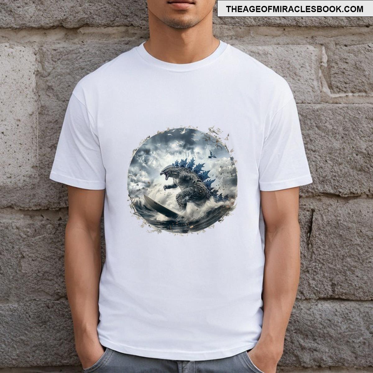 Kaiju Surf Monster T-shirt