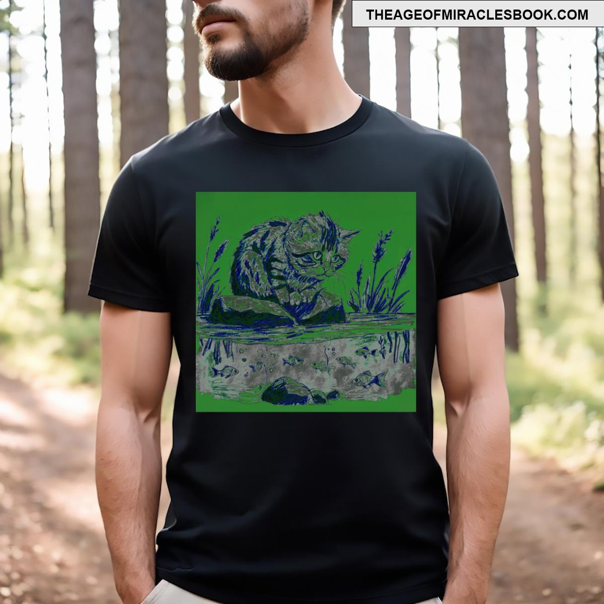 Kitten By The Pond Active T-shirt