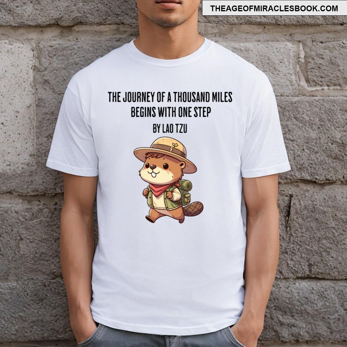 Lao Tzu Beaver T-shirt