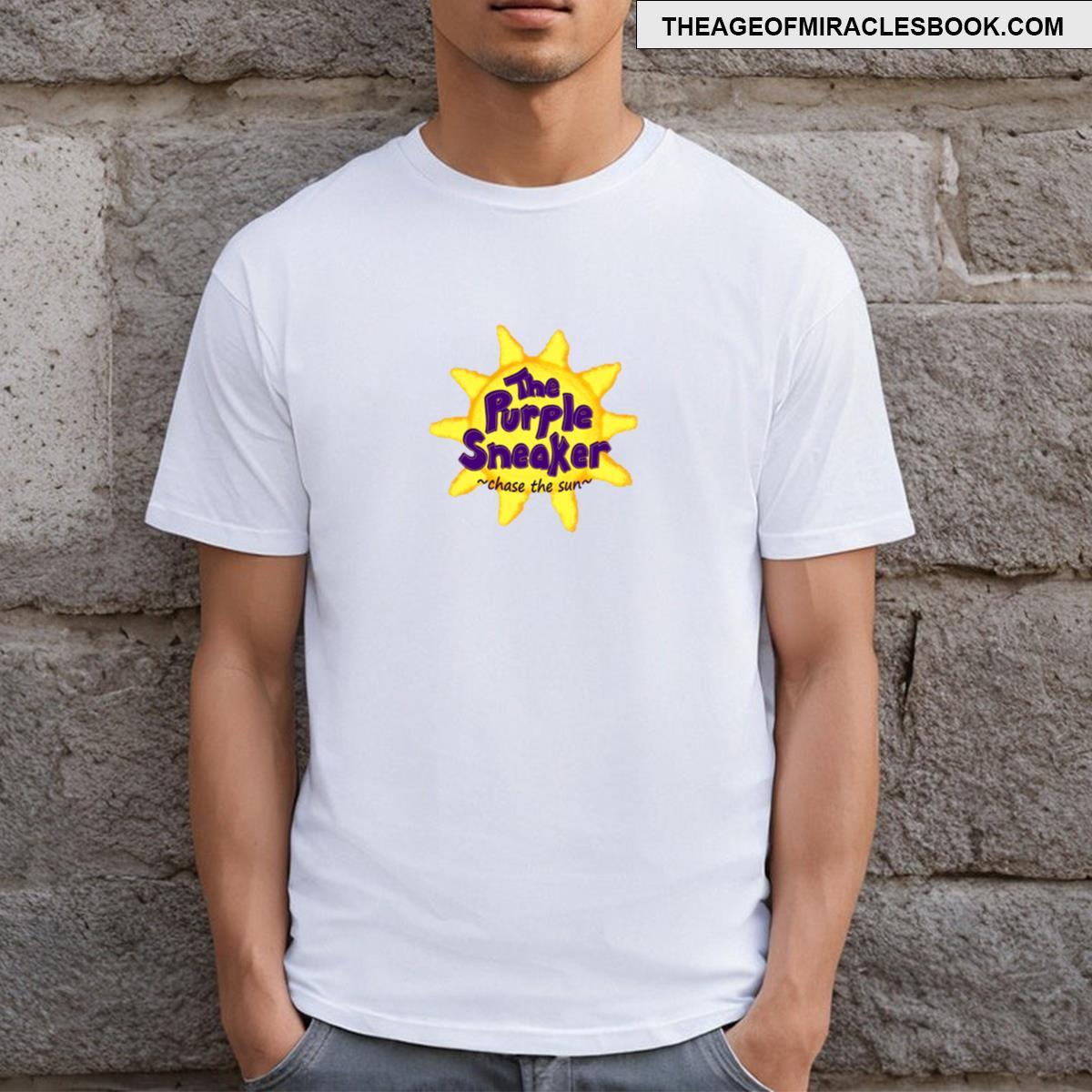 The Purple Sneaker Logo T-shirt