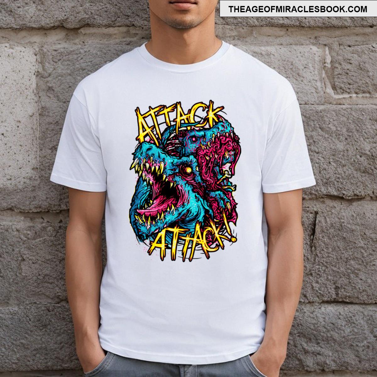 Attack Attack Shark Sharkly T-shirt