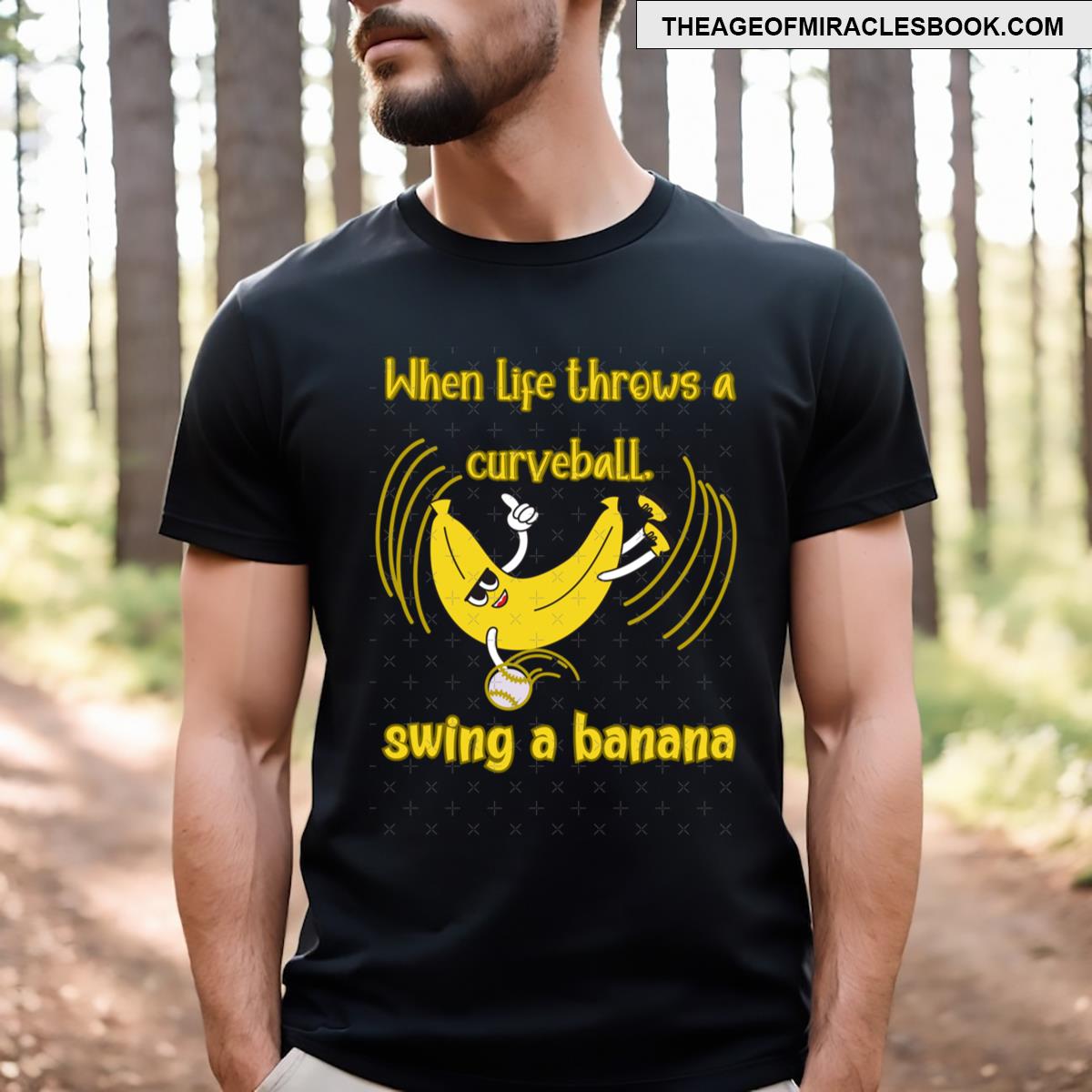 Banana Baseball T-shirt
