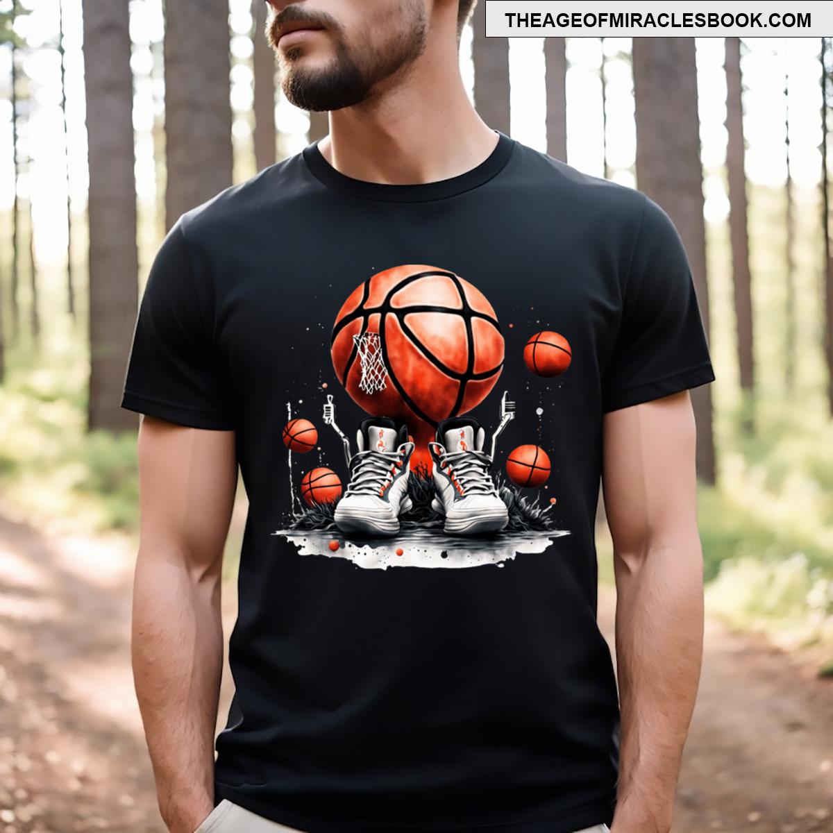 Basketball Style T-shirt