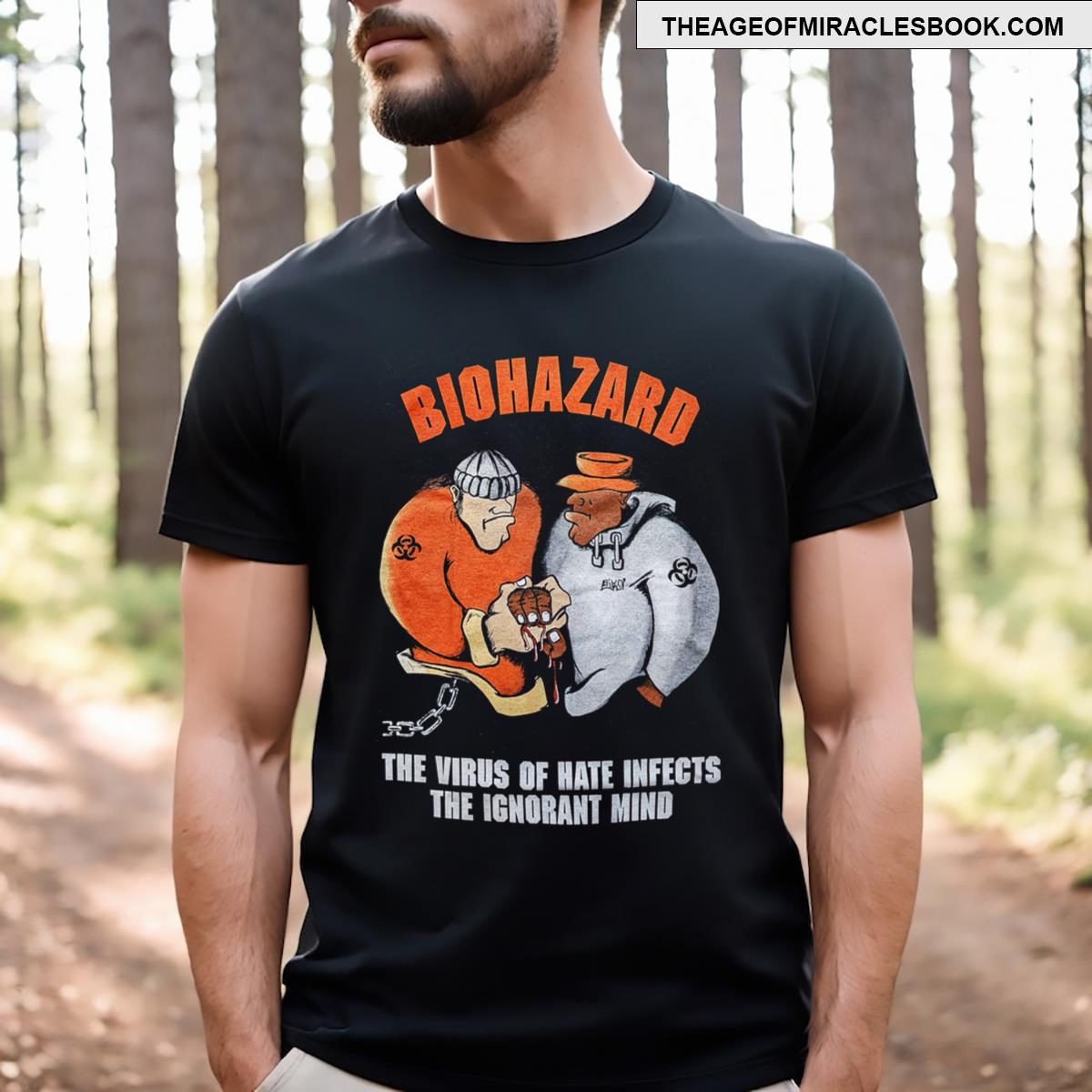 Biohazard Hate Virus T-shirt