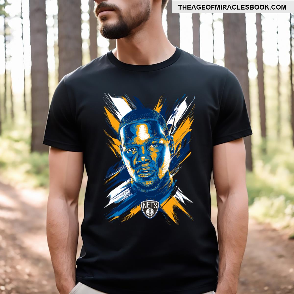 Kevin Durant Abstrack Design T-shirt