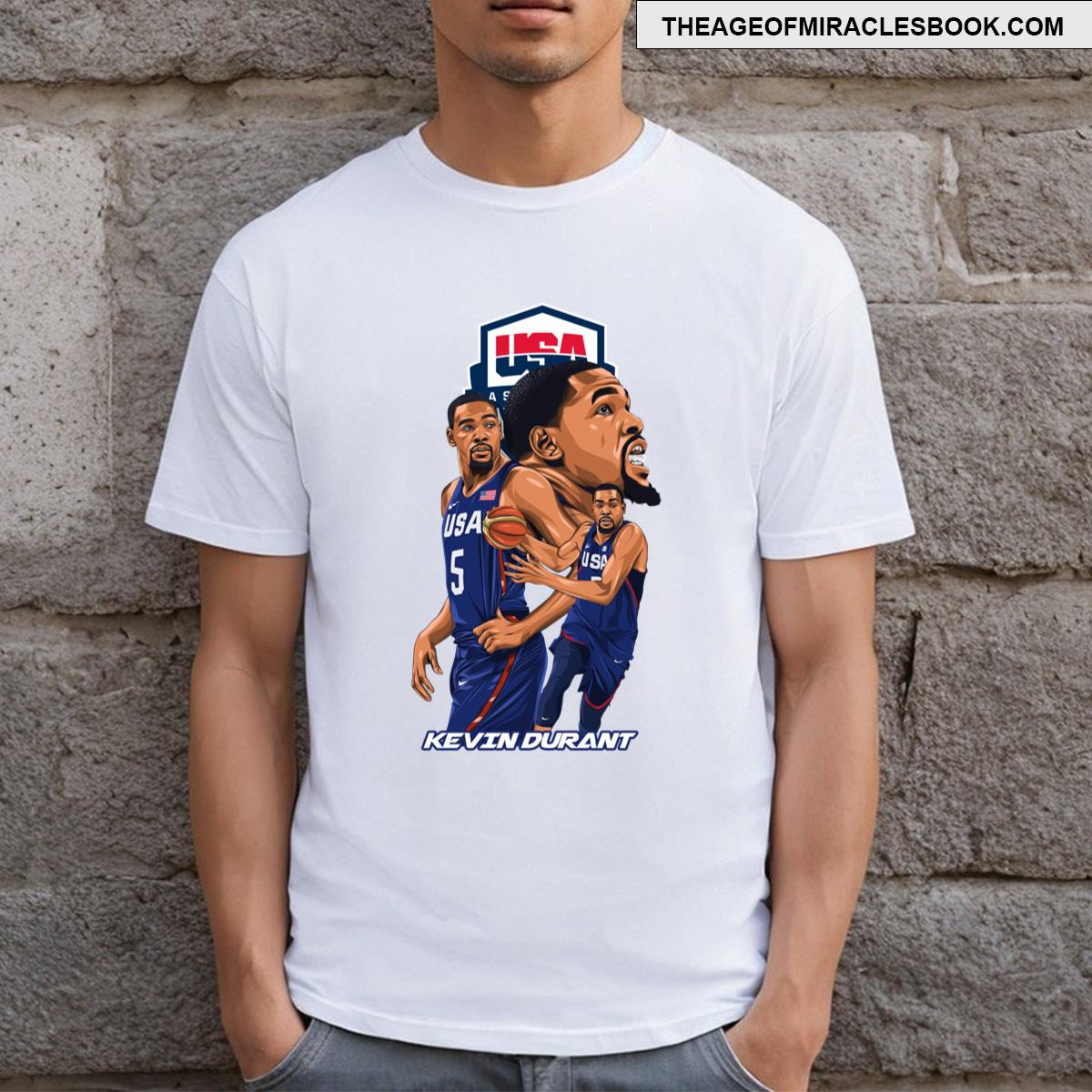 Kevin Durant Usa T-shirt