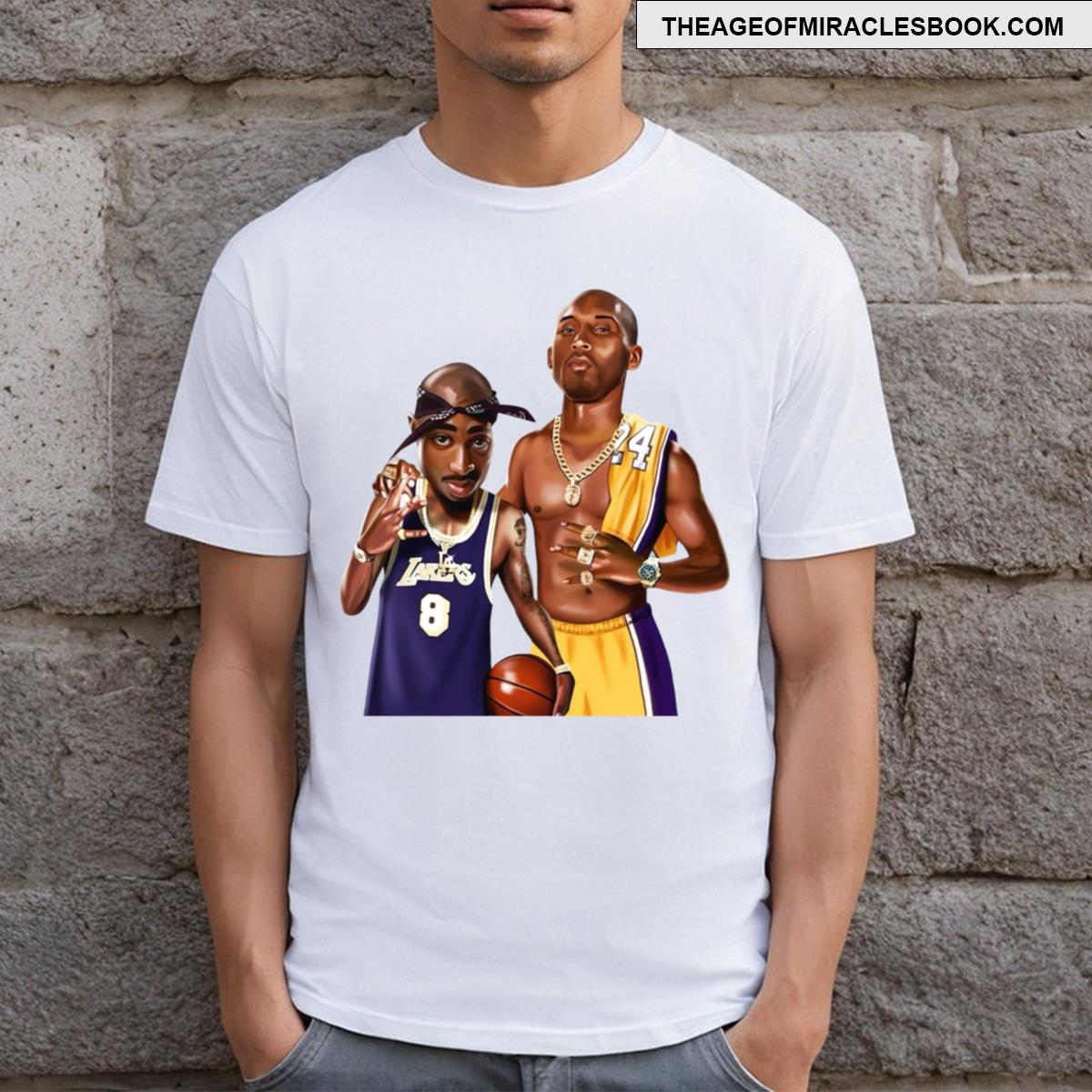 Kobe And 2pac T-shirt