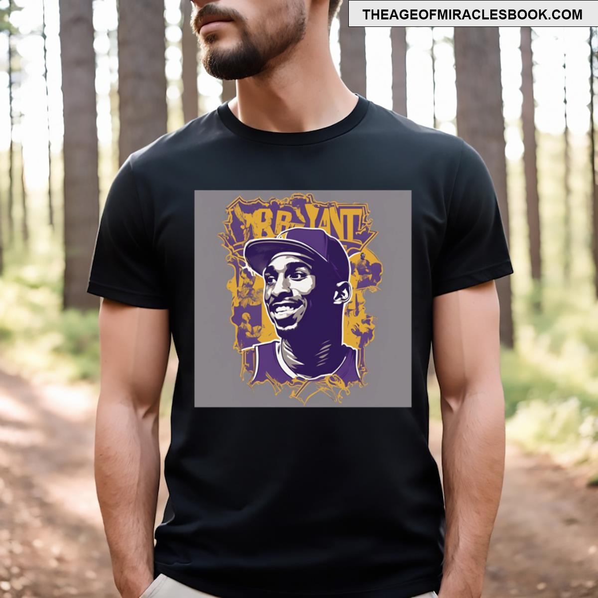 Kobe Bryant Vintage Style T-shirt