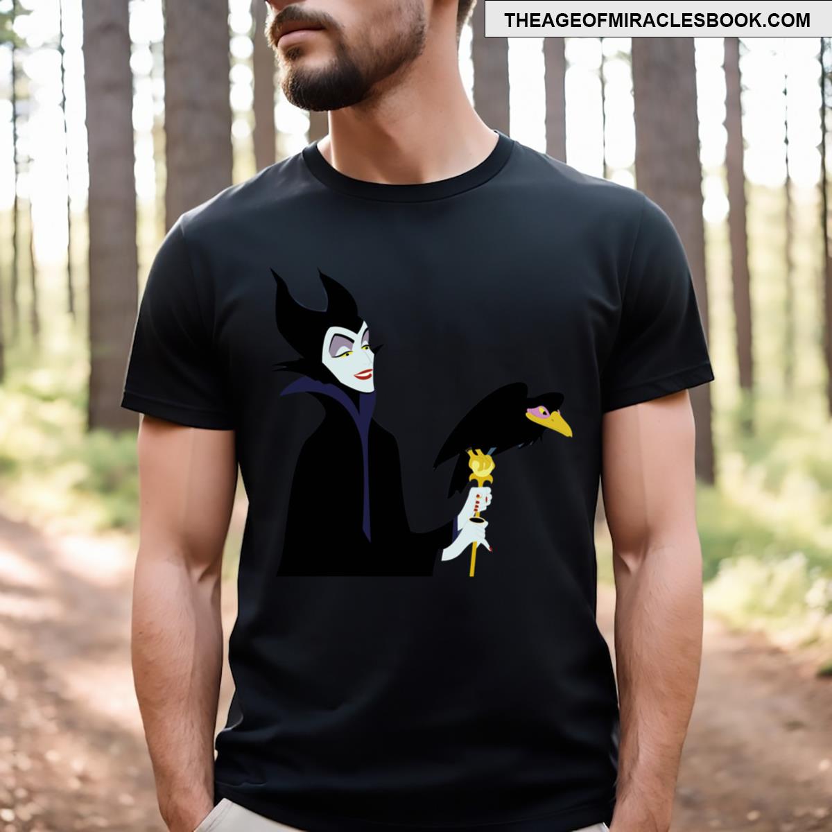 Maleficent And Diablo T-shirt