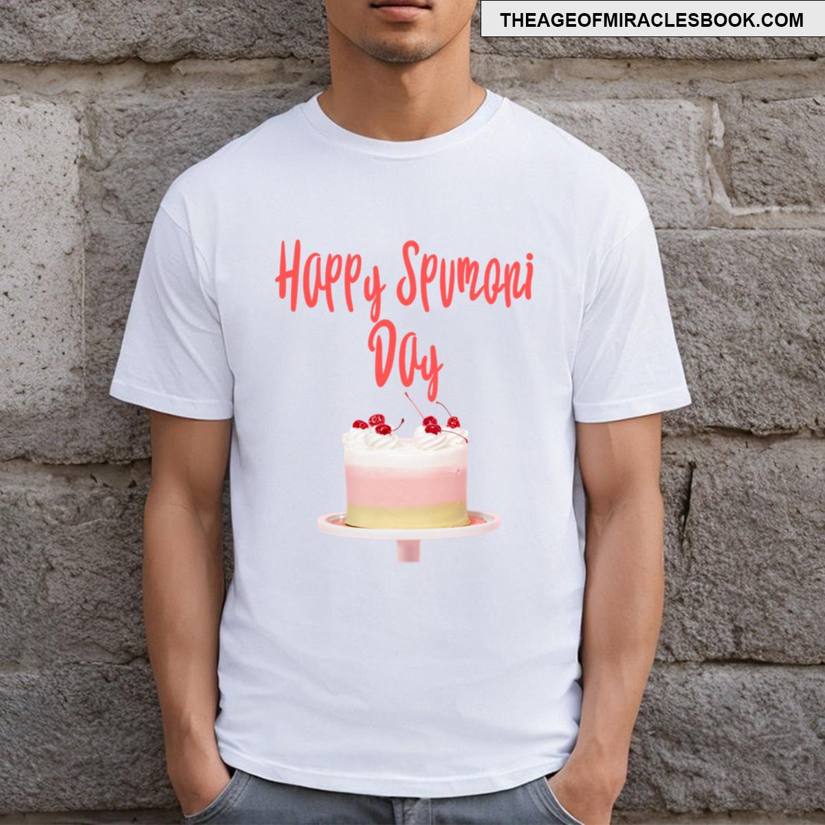 National Spumoni Day T-shirt