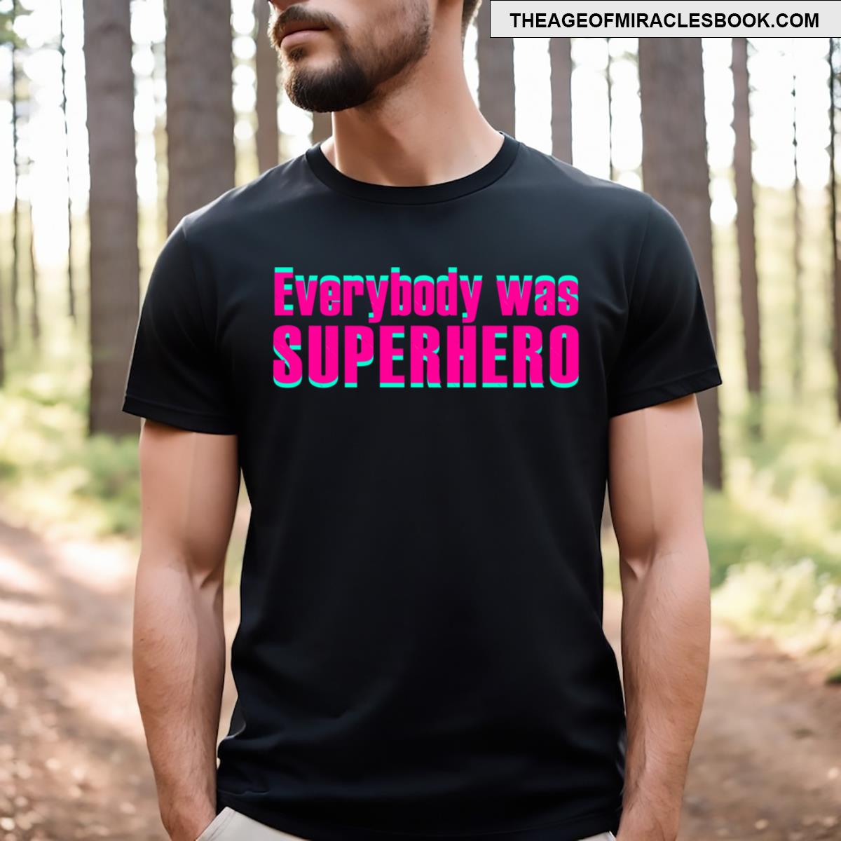 Superhero Glitch T-shirt
