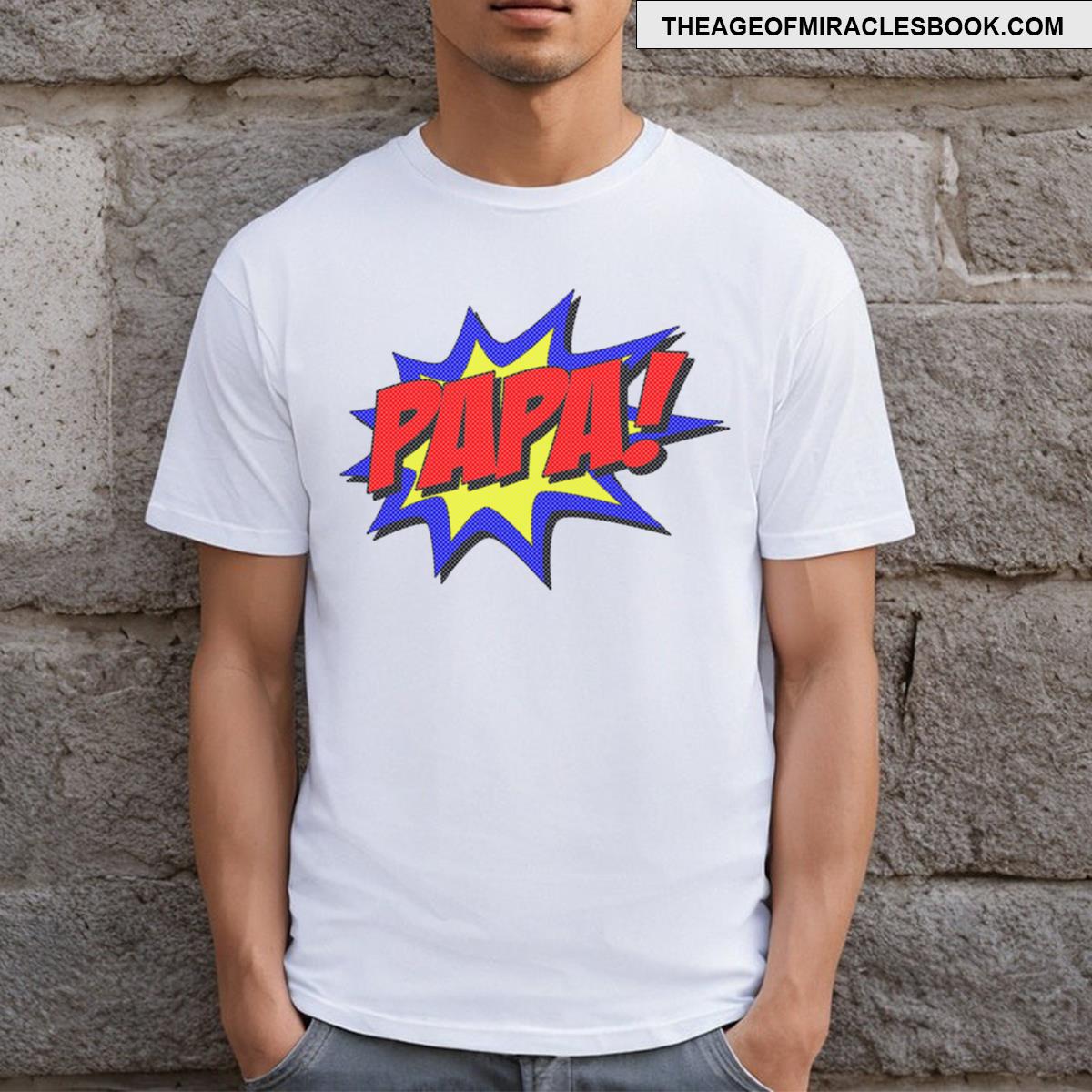 Superhero Papa T-shirt